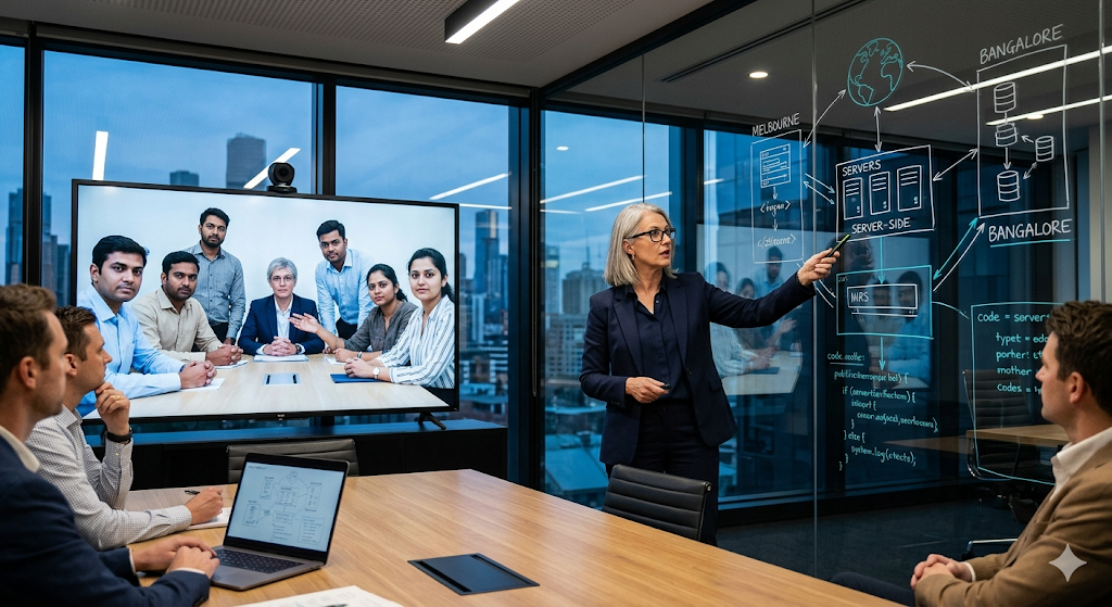 Global Delivery Hubs map